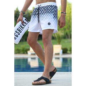 Madmext Black Basic Pocketed Swim Shorts 5778