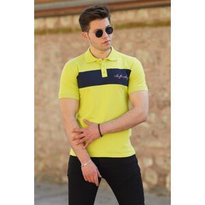 Madmext Green Polo Men's T-Shirt 4584