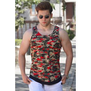 Madmext Red Camouflage Undershirt 4617