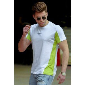 Madmext White Men's T-Shirt 4542