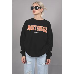 Madmext Mad Girls Black Sweatshirt Mg767