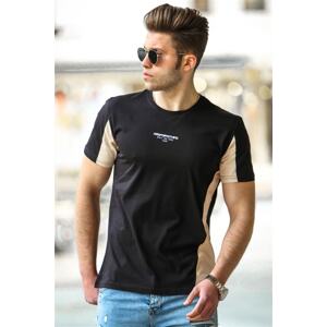 Madmext Men's Black T-Shirt 4542