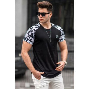 Madmext Men's Black T-Shirt 5110