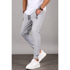 Madmext Gray Basic Tracksuit 5436