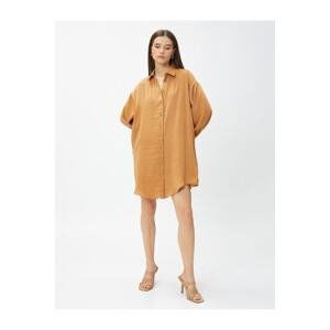 Koton Shirt Dress Mini Long Sleeve