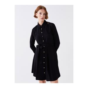 LC Waikiki Plain Long Sleeve Women's Shirt Dress