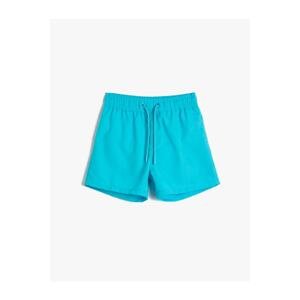Koton Marine Shorts that change color in the water. Tie the waist, Fishnet Lined.