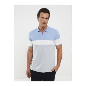 LC Waikiki Men's Polo Neck Short Sleeve Color Block T-Shirt Father Son Combination