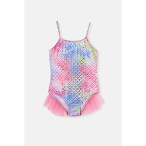 Dagi Pink - Lilac Foil Print. Swimsuit