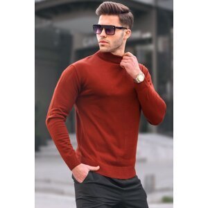 Madmext Tile Slim Fit Half Turtleneck Men's Knitwear Sweater 6343