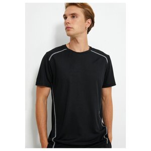 Koton Sports T-Shirt Stitch Detail Crew Neck Short Sleeve