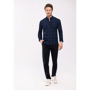 Volcano Man's Shirt K-ALTO M09024-W24 Navy Blue