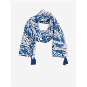Orsay Modro-bílý dámský vzorovaný šátek - Dámské