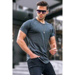 Madmext Men's Smoky Printed T-Shirt - T4002