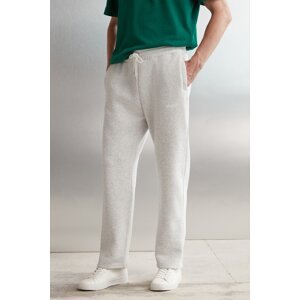 GRIMELANGE Freddy Men's Regular Fit Soft Fabric Printed 3 Pocket Karmelange Sweatpant