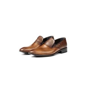 Ducavelli Gentle Genuine Leather Men's Classic Shoes, Loafer Classic Shoes, Moccasin Shoes