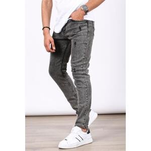 Madmext Skinny Fit Men's Smoked Jeans 5680
