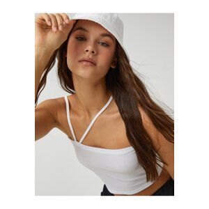 Koton Crop Undershirt Cross-Strap