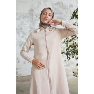 InStyle Lure Hooded Abaya - Beige