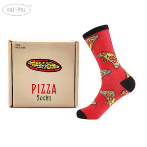 Raj-Pol Woman's Socks Pizza