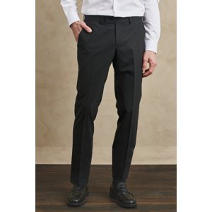 AC&Co / Altınyıldız Classics Men's Black Slim Fit Slim Fit Classic Side Pocket Trousers