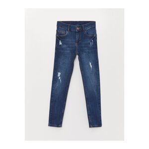 LC Waikiki Super Skinny Fit Boys' Jeans with Ripped Detail.
