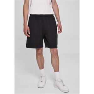 Široké Terry Sweatshorts černé