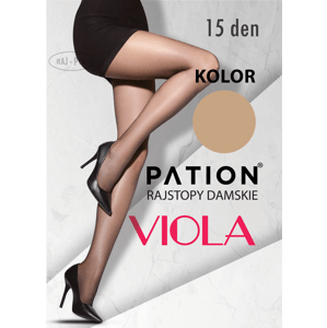 Raj-Pol Woman's Tights Pation Viola 15 DEN Daino