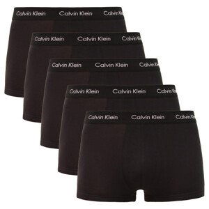 5PACK pánské boxerky Calvin Klein černé