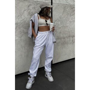 Madmext Mad Girls White Women's Tracksuit Mg290
