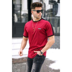 Madmext Men's Burgundy T-shirt 5374