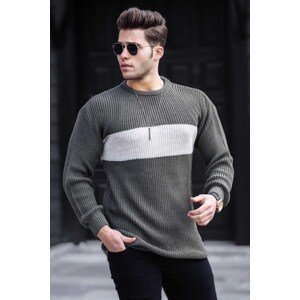 Madmext Men's Khaki Sweater 4698