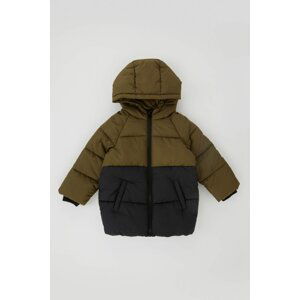 DEFACTO Boy Fleece Lined Water Repellent Puffer Jacket