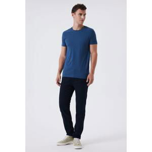 Lee Cooper Polite 1 Men's Polo Neck T-Shirt Indigo