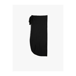Koton Pareo Skirt Midi with Tie Detail
