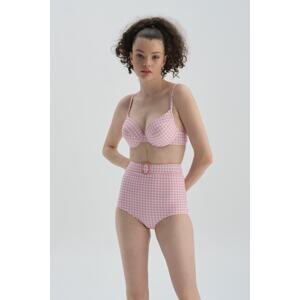 Dagi Pink Patterned Recovery Underwire Bikini Top