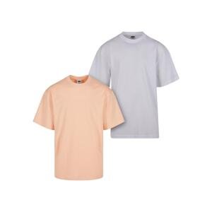 Pánské trička UC Tall Tee 2-Pack - oranžová+bílá
