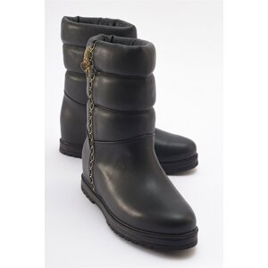 LuviShoes STOR Women's Black Boots