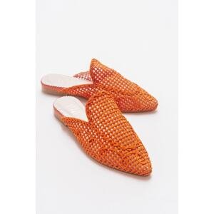LuviShoes 202 Orange Women's Slippers