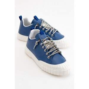 LuviShoes Magia Blue Skin Women's Sneakers