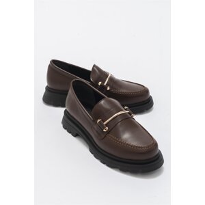 LuviShoes Dual Brown Skin Women's Oxford Shoes