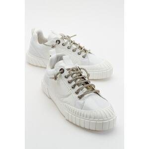 LuviShoes Magia White Parachute Women's Sports Shoes