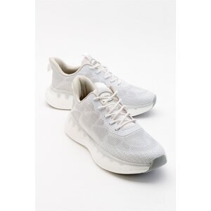 LuviShoes Gruff White Men's Sports Shoes