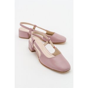 LuviShoes 66. Dusty Rose Skin Women's Heeled Sandals