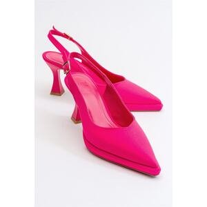 LuviShoes Tidy Fuchsia Women's Heeled Shoes