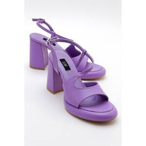 LuviShoes JUGA Lilac Women's High Heels