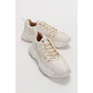 LuviShoes Women's White Sports Shoes