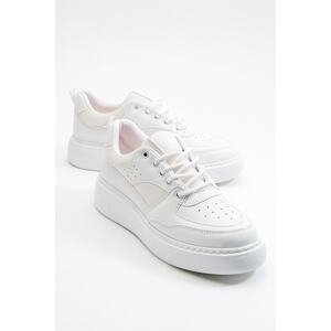 LuviShoes Vosse White Women's Sports Shoes