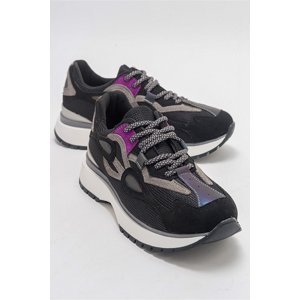 LuviShoes VANET Black Multi Women's Sports Shoes
