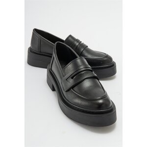 LuviShoes NONTE Black Float Women's Loafer